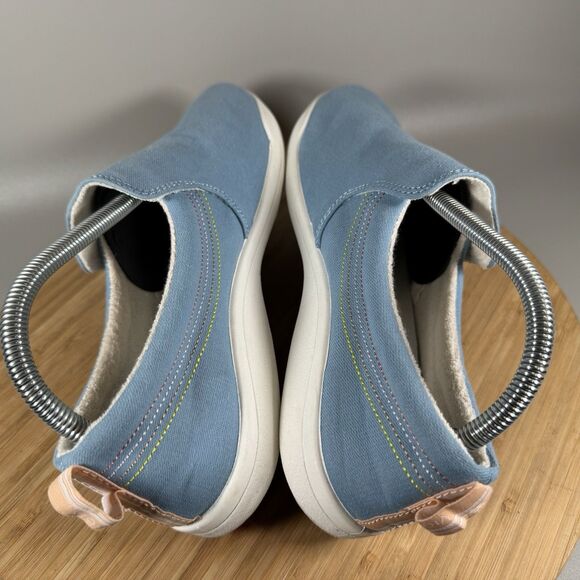 S Vionic Womens Marshall Blue Casual Flats Size 9 Slip On Shoes - Picture 5 of 8